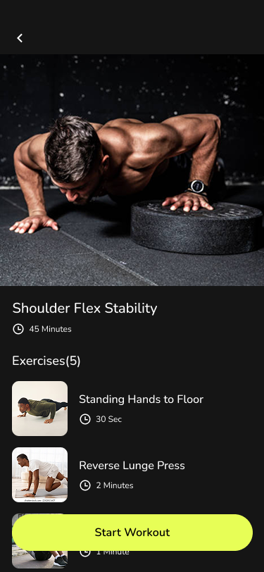 EGO AI App - Athlete Profile